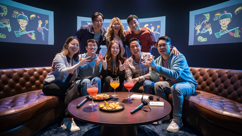 make everyone sing together