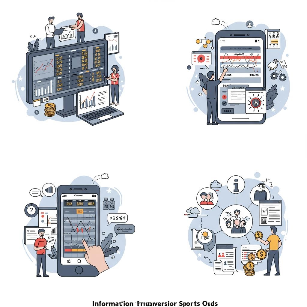 대형 모니터와 노트북에서 차트와 수치를 분석하는 사람들의 데이터 분석 일러스트